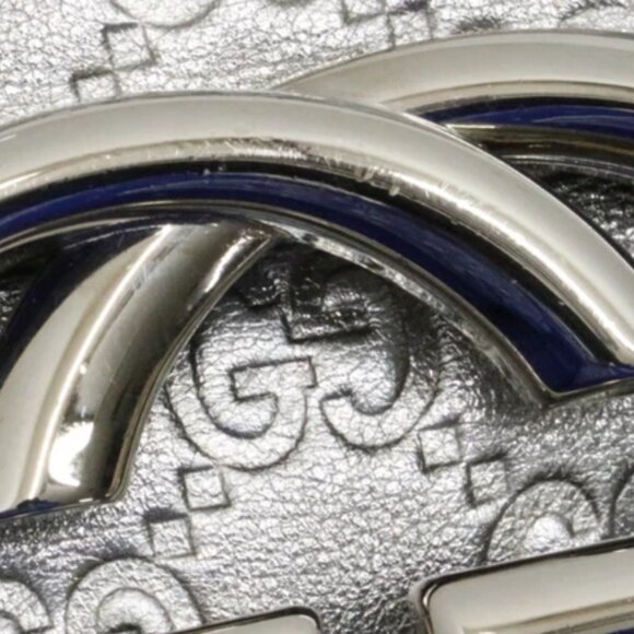 Gucci Small Signature Britt Tassel Shoulder Bag - Silver - Picture 4 of 15